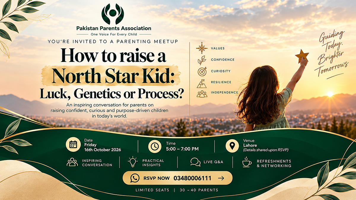 How to Raise a North Star Kid: Luck, Genetics, or Process? event invitation